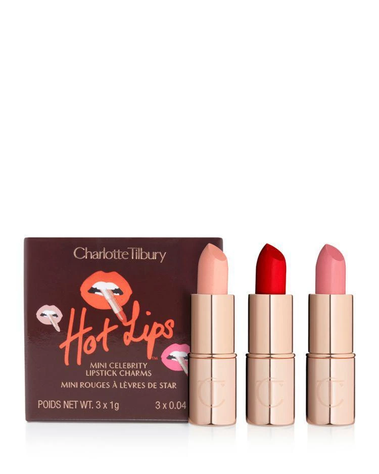 商品Charlotte Tilbury|迷你唇膏三件套装,价格¥292,第1张图片