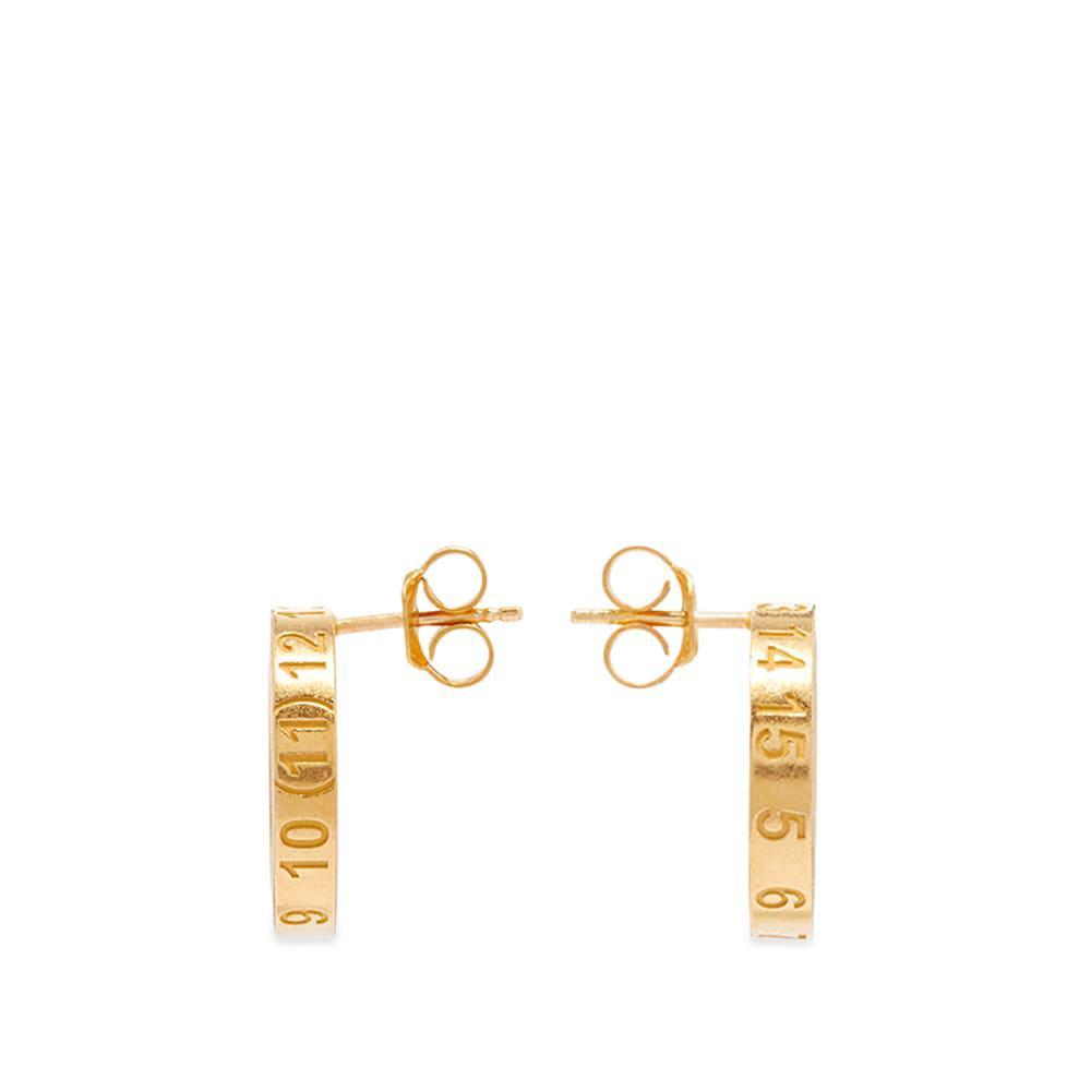 商品MAISON MARGIELA|Maison Margiela Branded Circle Studd Earrings,价格¥1619,第1张图片