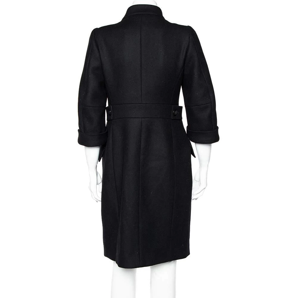 商品[二手商品] Max Mara|Max Mara Black Wool Double Breasted Coat S,价格¥955,第3张图片详细描述