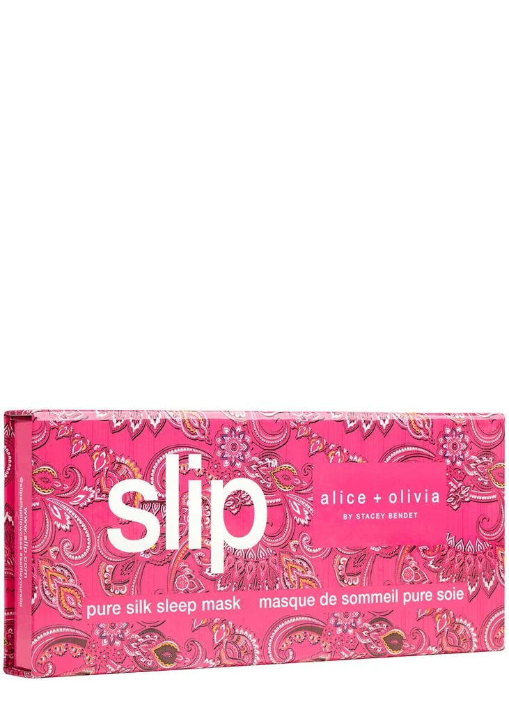 商品Slip|X Alice + Olivia Pure Silk Sleep Mask - Spring Paisley,价格¥452,第4张图片详细描述