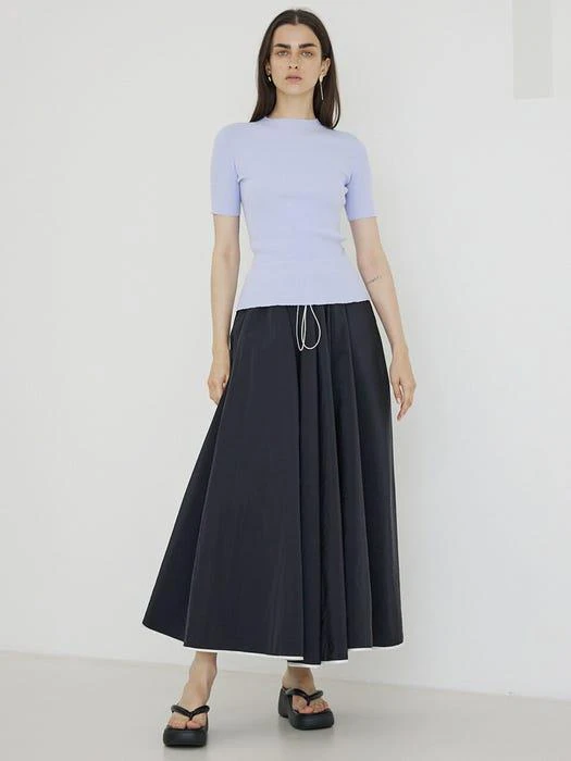 商品EKHON|EKHON Perrier Super Fine Knit Top (Apple Green),价格¥756,第1张图片