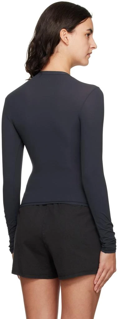商品SKIMS|Gray Fits Everybody Long Sleeve T-Shirt,价格¥526,第3张图片详细描述