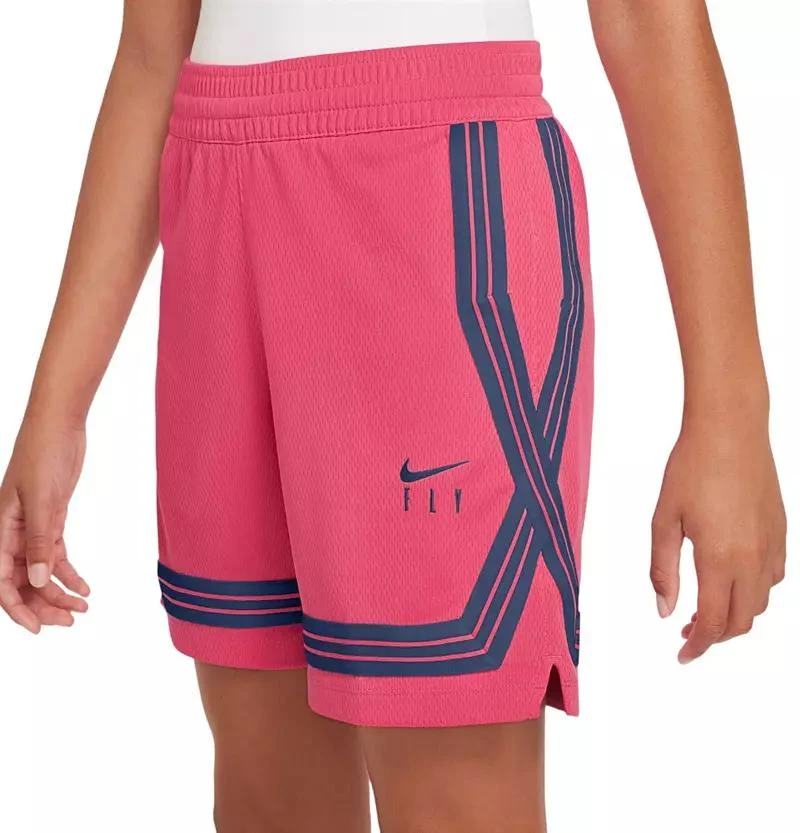 商品NIKE|Nike Girls' Fly Crossover Training Shorts,价格¥147,第3张图片详细描述