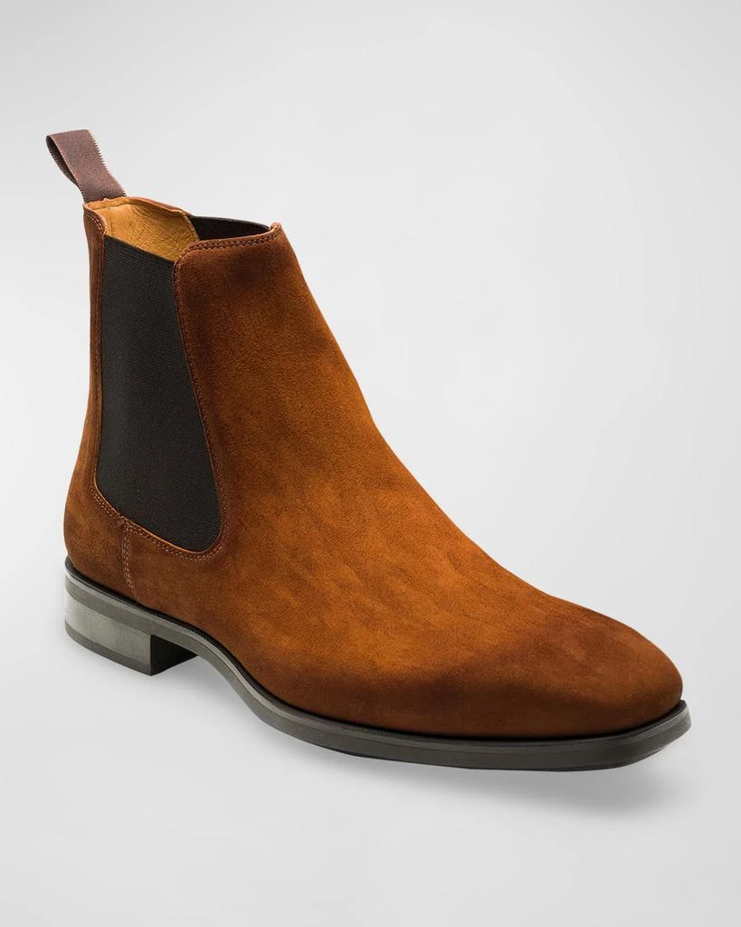 商品Magnanni|Men's Riley Suede Chelsea Boots,价格¥3136,第2张图片详细描述