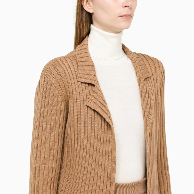 商品Chloé|Long camel-coloured cardigan,价格¥3593,第4张图片详细描述