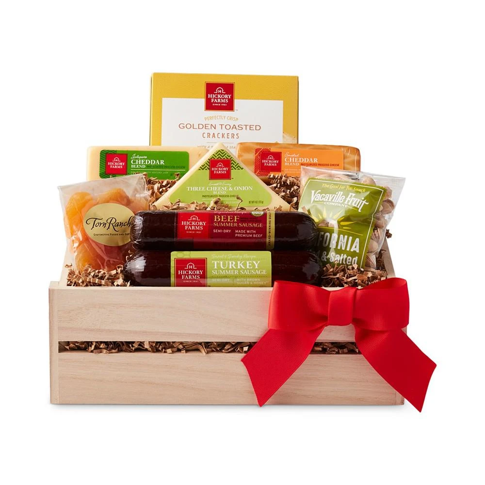商品Hickory Farms|Charcuterie & Snacks Gift Crate,价格¥492,第2张图片详细描述