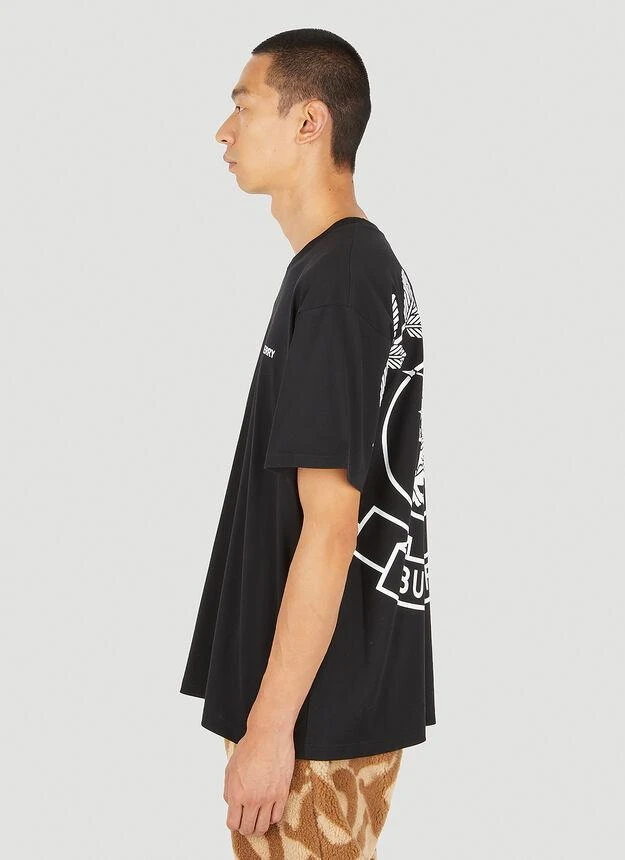 商品Burberry|Logo Print T-Shirt in Black,价格¥5979,第3张图片详细描述