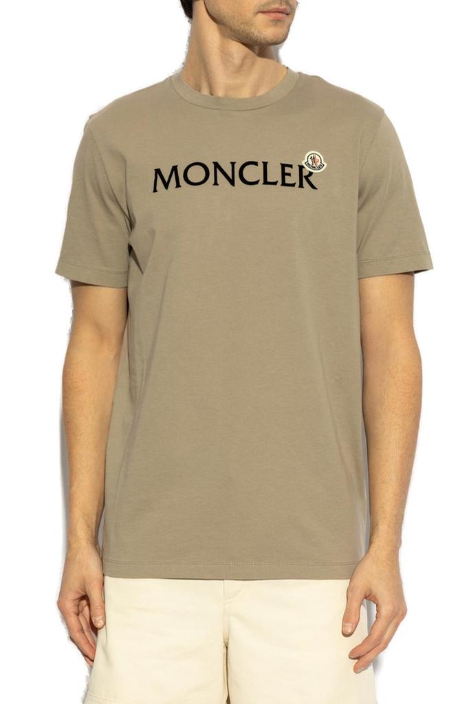 Tシャツ・カットソー MONCLER FW25 Beige polyester shirt (K20932F00011788RS 21R) J20918C0003489AJS_823-