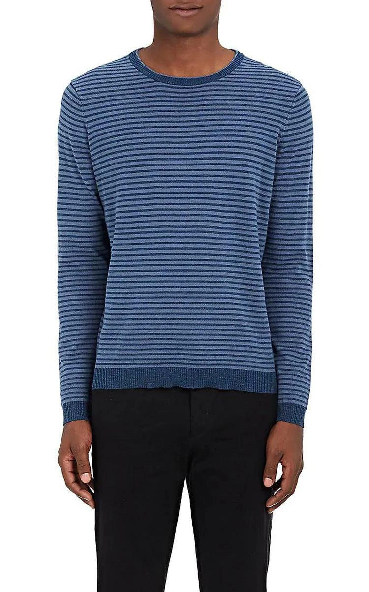 商品Barneys New York|Striped Cotton-Linen Sweater,价格¥514,第1张图片