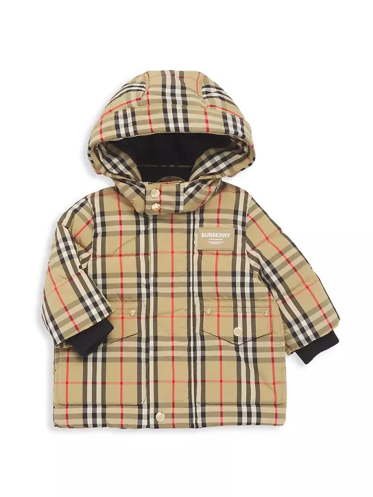 商品Burberry|Baby's & Little Kid's Aubin Check Jacket,价格¥5404,第1张图片