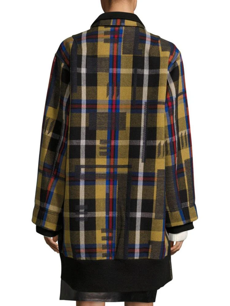 商品Public School|Elanor Wool Plaid Two-Fer Coat,价格¥2912,第2张图片详细描述