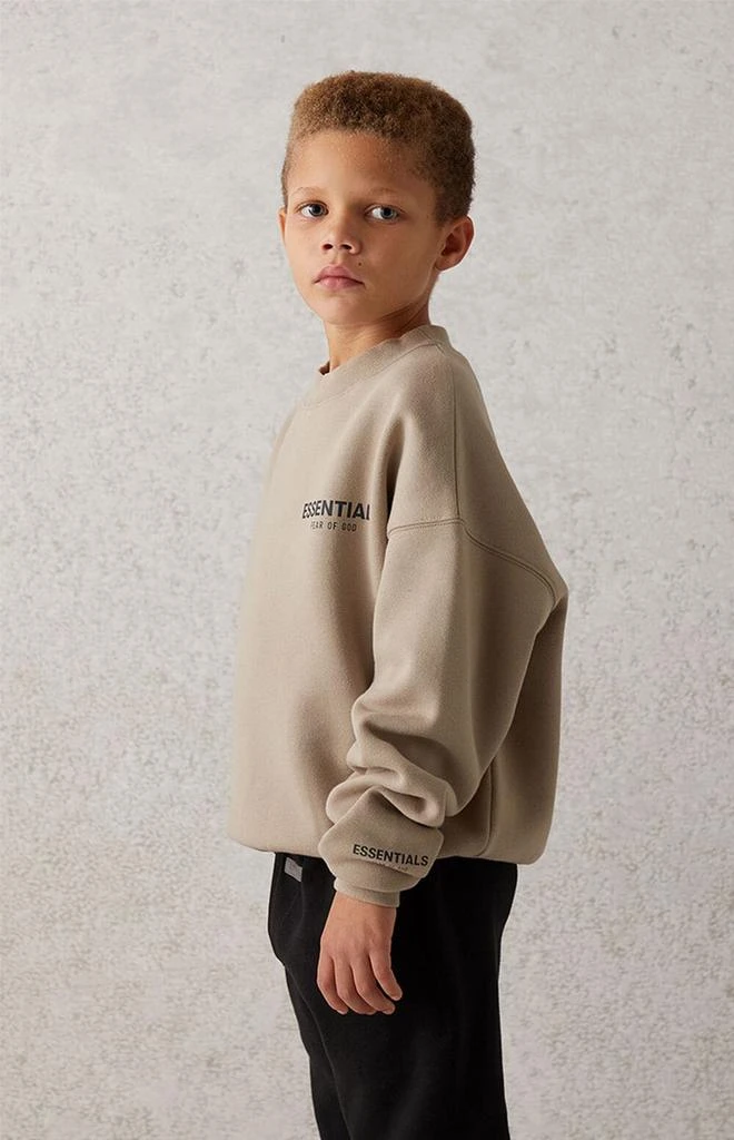 商品Essentials|Tan Crew Neck Sweatshirt,价格¥209,第3张图片详细描述