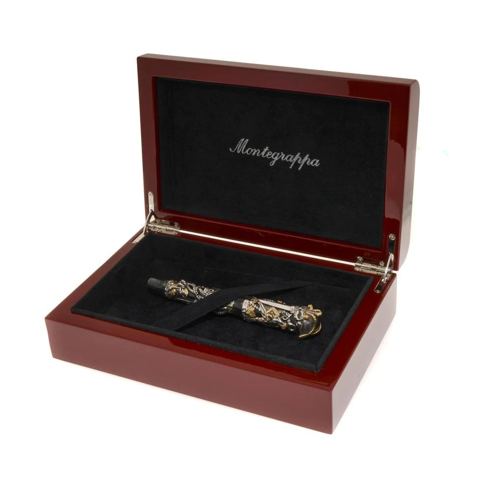 商品Montegrappa|Montegrappa Pirates Limited Edition Sterling Silver Fountain Pen (F) ISCUP2SC,价格¥22088,第4张图片详细描述