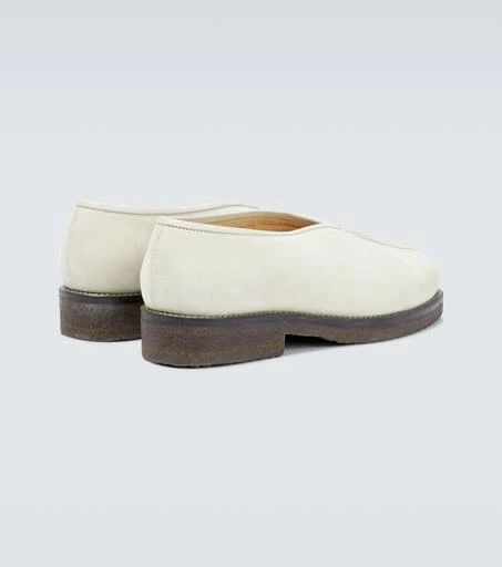 Piped suede loafers 商品
