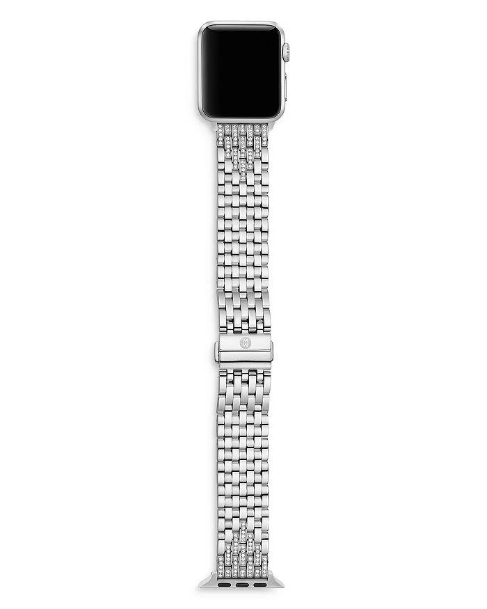 商品Michele|Stainless Diamond Bracelet Band for Apple Watch®, 38/40/41mm and 42/44/45/49mm,价格¥23229,第4张图片详细描述