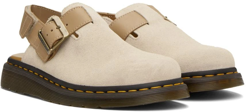 商品Dr. Martens|Beige Jorge II Mules,价格¥857,第4张图片详细描述