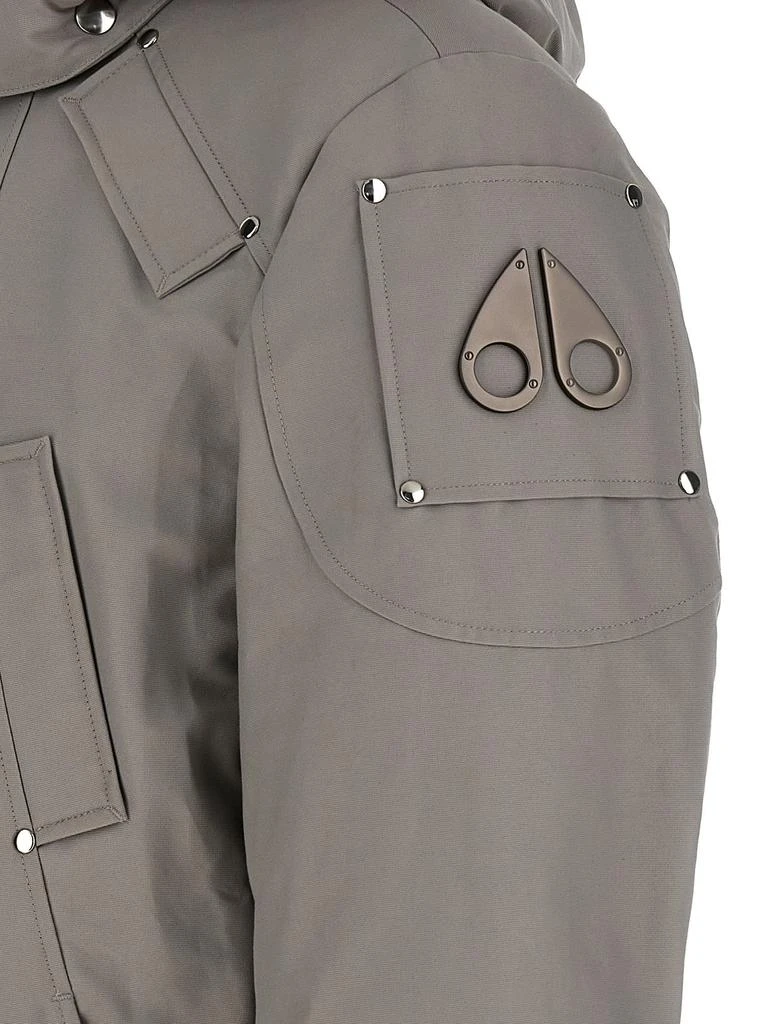 商品Moose Knuckles|Moose Knuckles Padded Zipped Hooded Jacket,价格¥4728,第4张图片详细描述