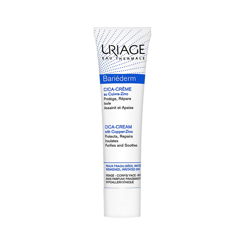 Uriage依泉舒缓修复霜40ml cica绷带霜B5修护敏感肌商品第1张图片规格展示