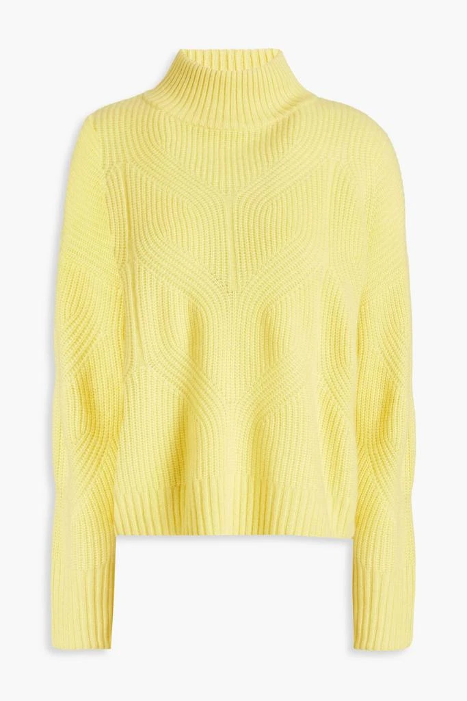 商品N.PEAL|Ribbed cashmere turtleneck sweater,价格¥1238,第1张图片