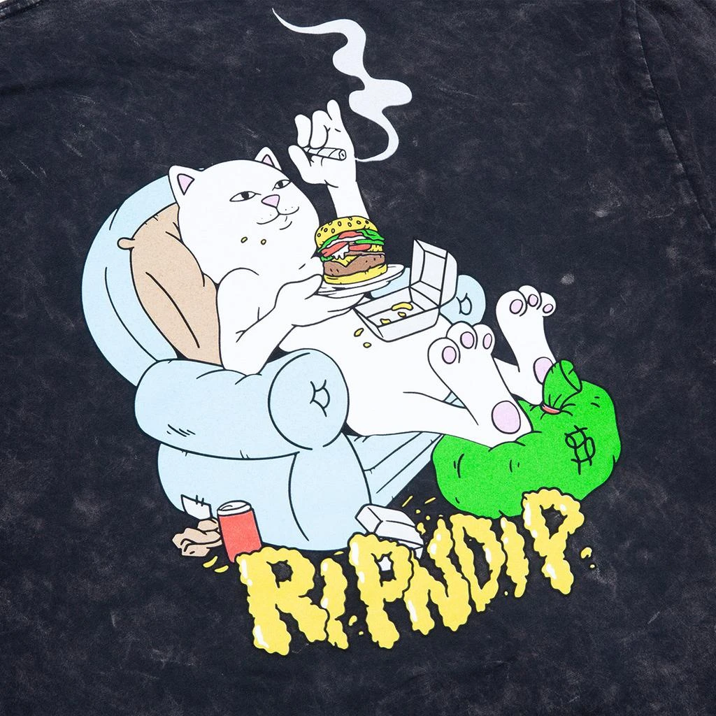 商品RIPNDIP|2 Moods Long Sleeve (Black Mineral Wash),价格¥151,第3张图片详细描述