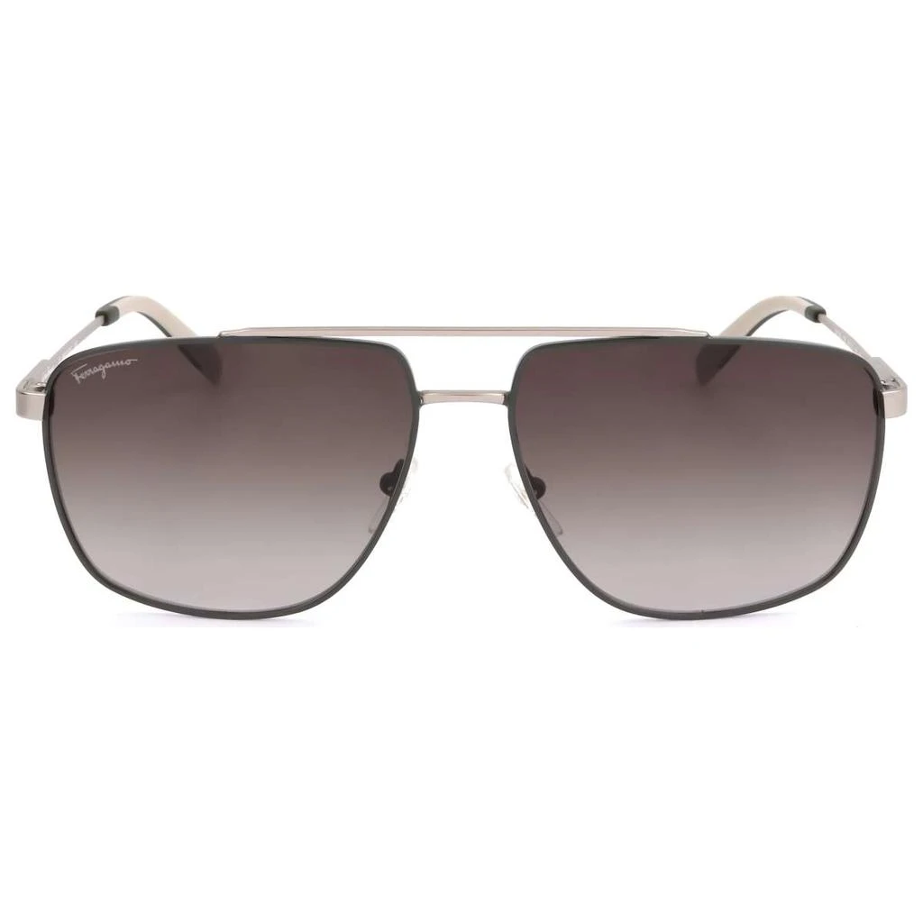 商品Salvatore Ferragamo|Ferragamo Men's Gold Aviator Sunglasses,价格¥527,第3张图片详细描述
