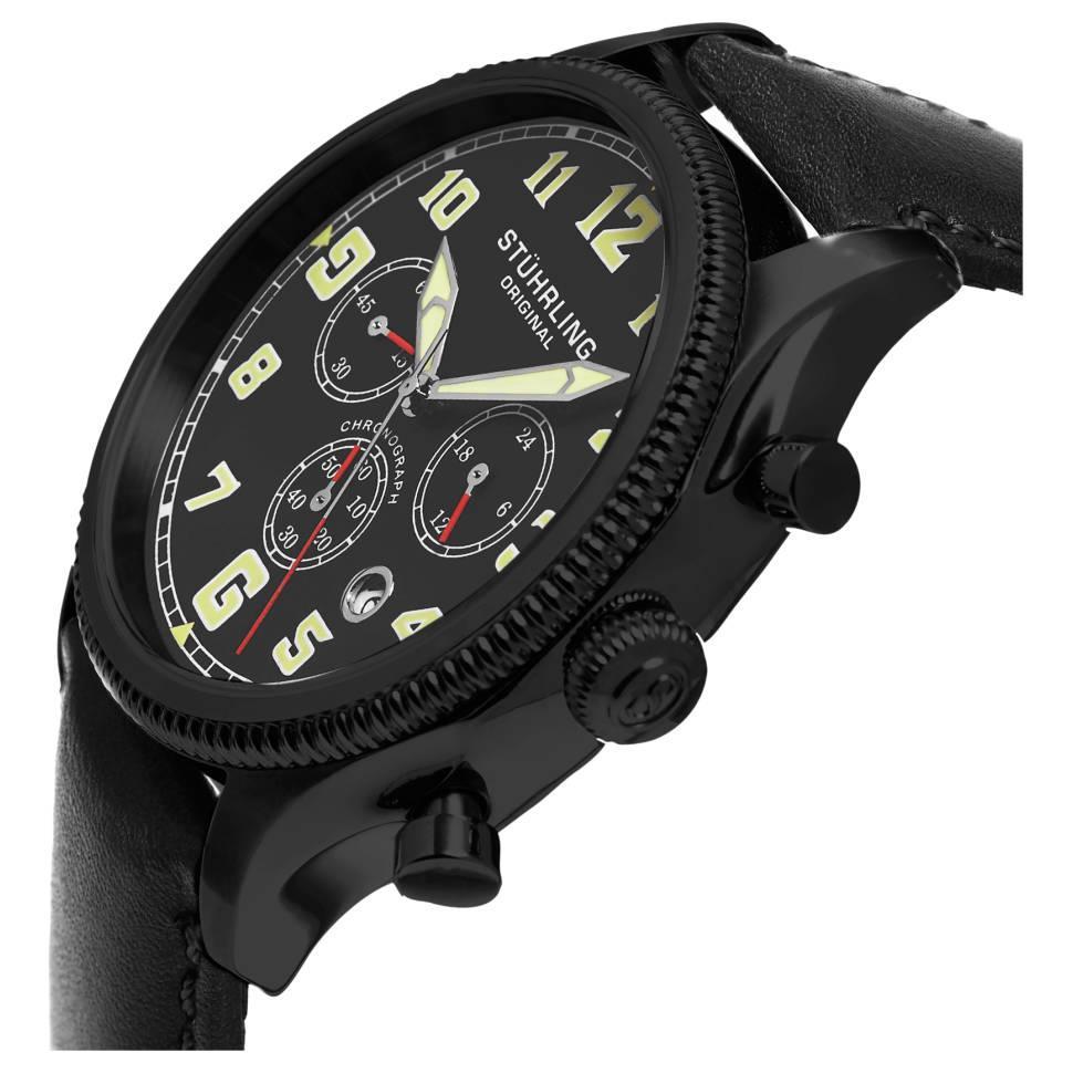 商品Stuhrling|Stuhrling Aviator   手表,价格¥1384,第4张图片详细描述