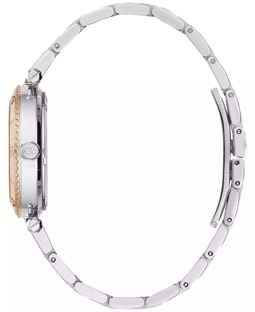 商品GUESS|Gc Muse Women's Swiss Two-Tone Stainless Steel Bracelet Watch 34mm,价格¥2823,第2张图片详细描述