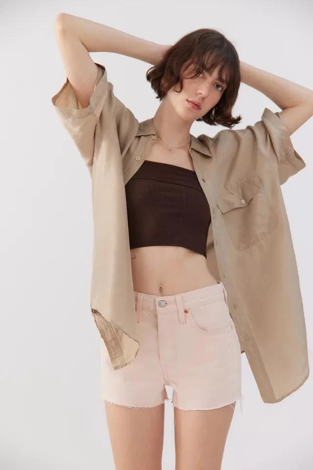 商品Levi's|Levi’s 501 Original High-Waisted Denim Short – Botanica,价格¥75,第1张图片