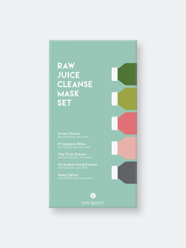 商品ESW Beauty|Raw Juice Cleanse Mask Set,价格¥227,第1张图片