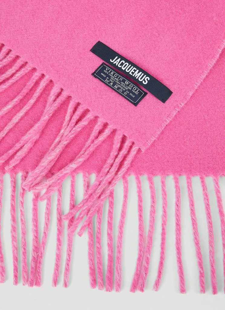 商品Jacquemus|L'Écharpe Scarf,价格¥722,第5�张图片详细描述