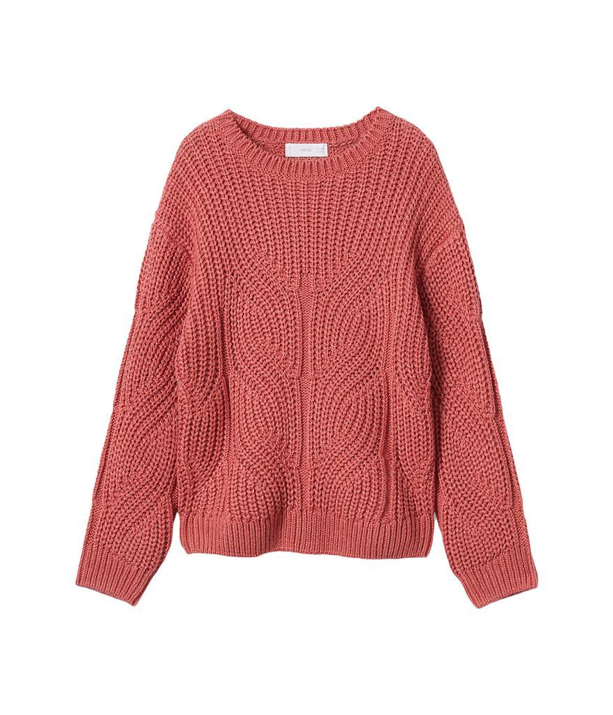 商品Mango|Cable-knit sweater (Little Kids/Big Kids),价格¥159-¥165,第1张图片