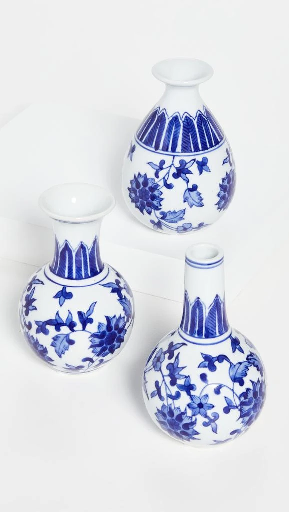 商品Twos Company|Two's Company Canton Collection 3 件花瓶,价格¥375,第2张图片详细描述
