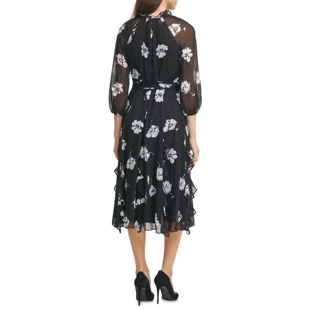 商品Karl Lagerfeld Paris|Karl Lagerfeld Paris Womens Chiffon Printed Shift Dress,价格¥514,第2张图片详细描述