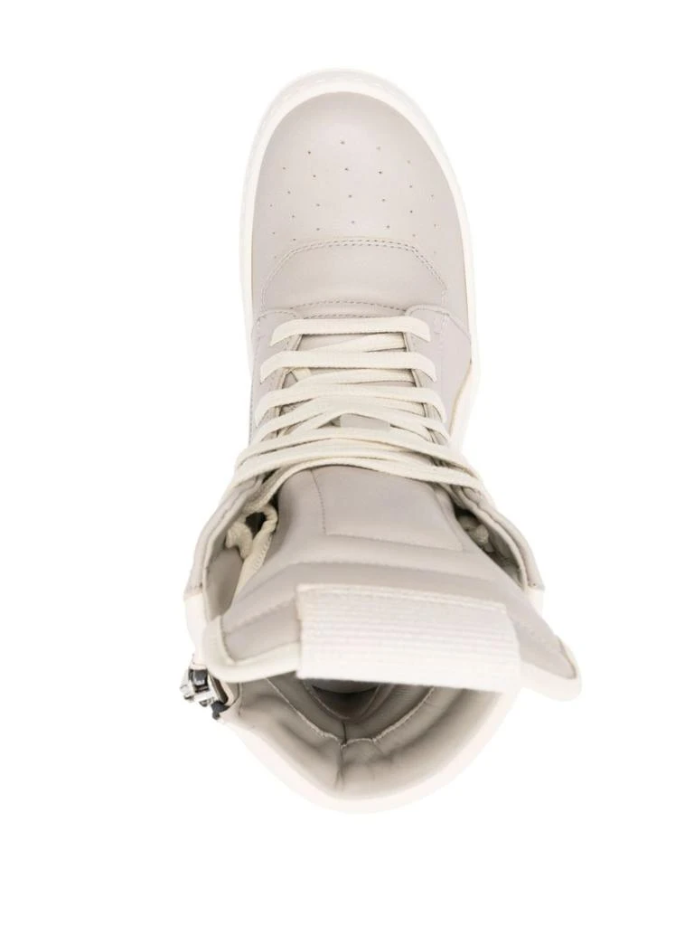 商品Rick Owens|RICK OWENS - Geobasket Leather Sneakers,价格¥7485,第2张图片详细描述