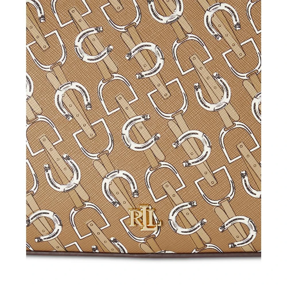 商品Ralph Lauren|Danni Crosshatch Leather Small Bag,价格¥1123,第3张图片详细描述