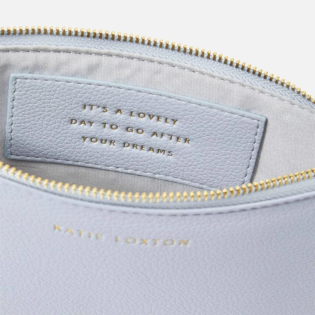 Katie Loxton Women's Lovely Day To Go After Your Dreams Pouch - Light Blue 商品