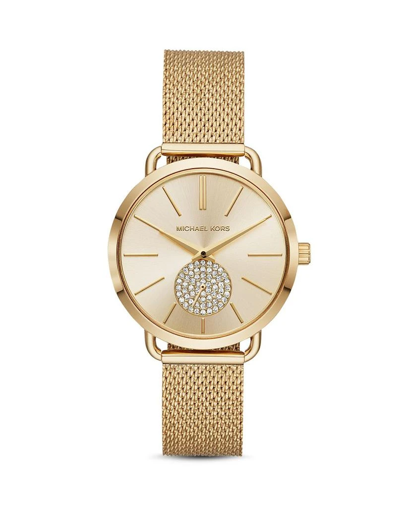 商品Michael Kors|Portia Mesh Bracelet 腕表, 37mm,价格¥1689,第1张图片