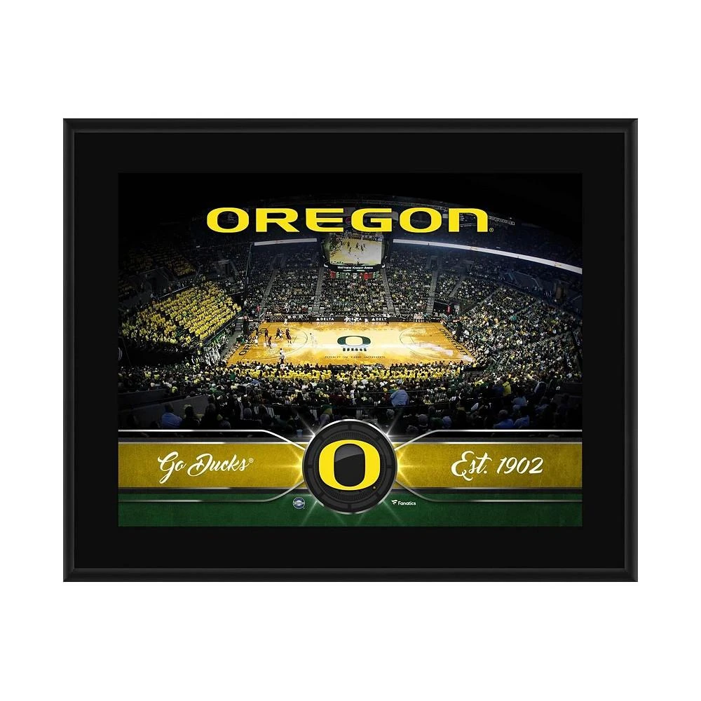 商品Fanatics Authentic|Oregon Ducks 10.5'' x 13'' Sublimated Basketball Plaque,价格¥226,第1张图片