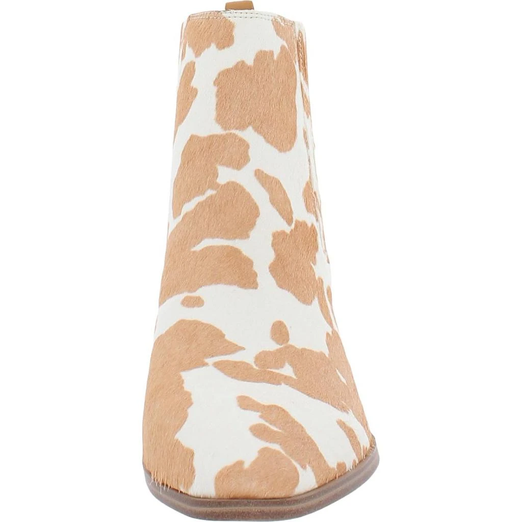 商品Nine West|Nine West Womens Applez 5 Calf Hair Block Heel Ankle Boots,价格¥123,第3张图片详细描述