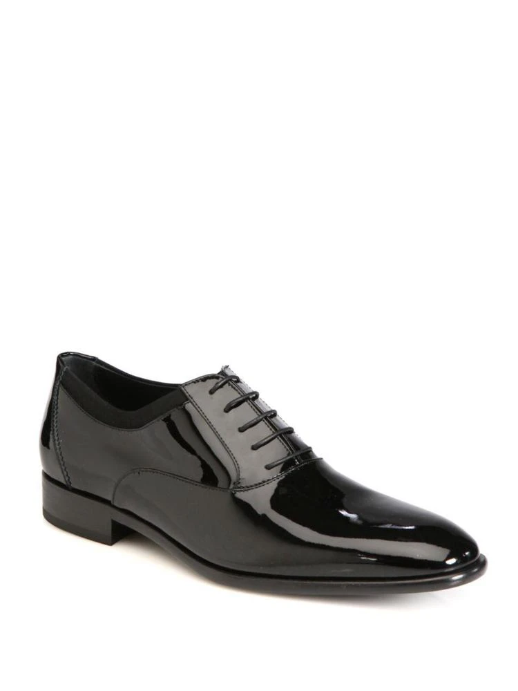 商品Salvatore Ferragamo|Aiden Patent Leather Oxfords,价格¥5208,第1张图片