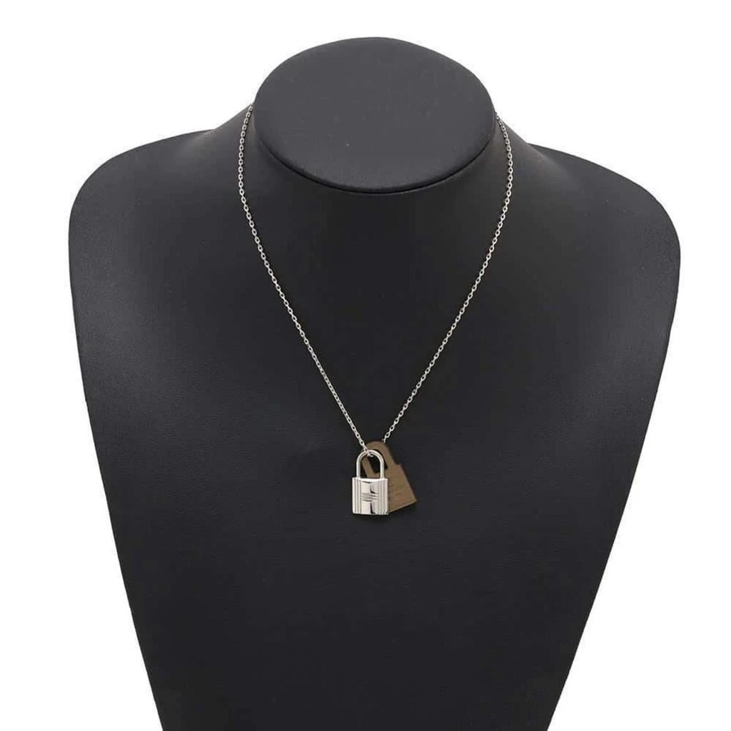商品[二手商品] Hermes|Kelly Etoupe Swift Leather Necklace (Pre-Owned),价格¥4502,第4张图片详细描述