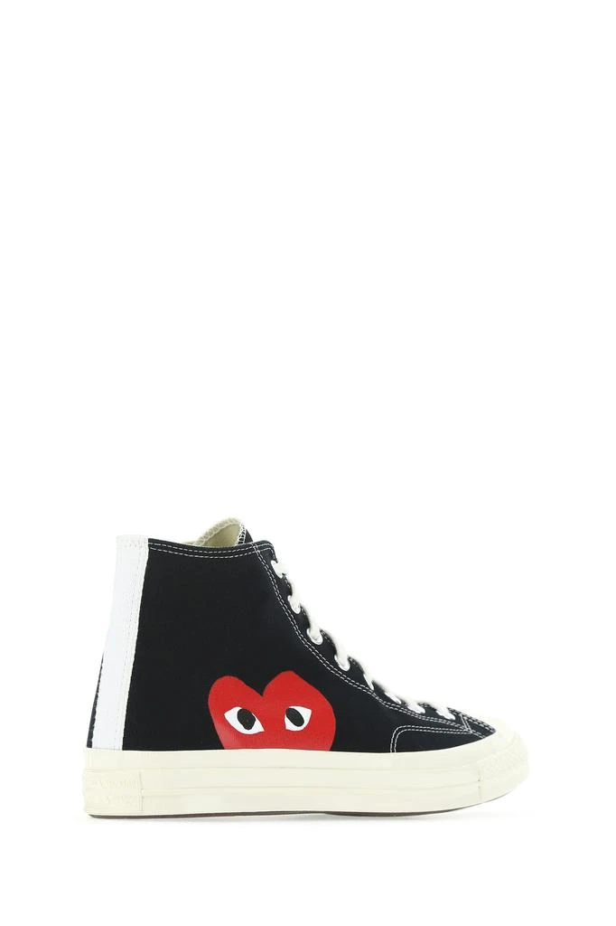 商品Comme des Garcons|Black canvas sneakers,价格¥1256,第2张图片详细描述