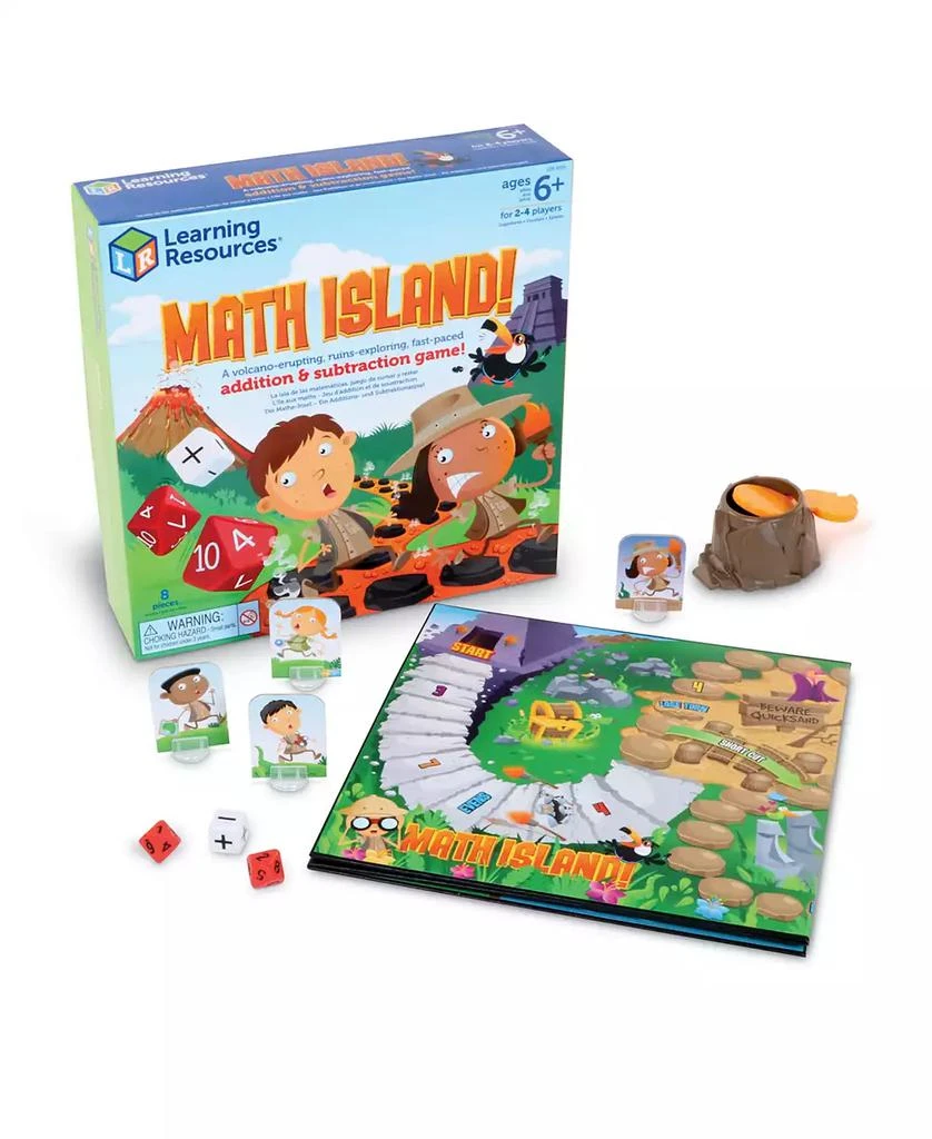 商品Learning Resources|Math Island Addition Subtraction Game,价格¥178,第1张图片
