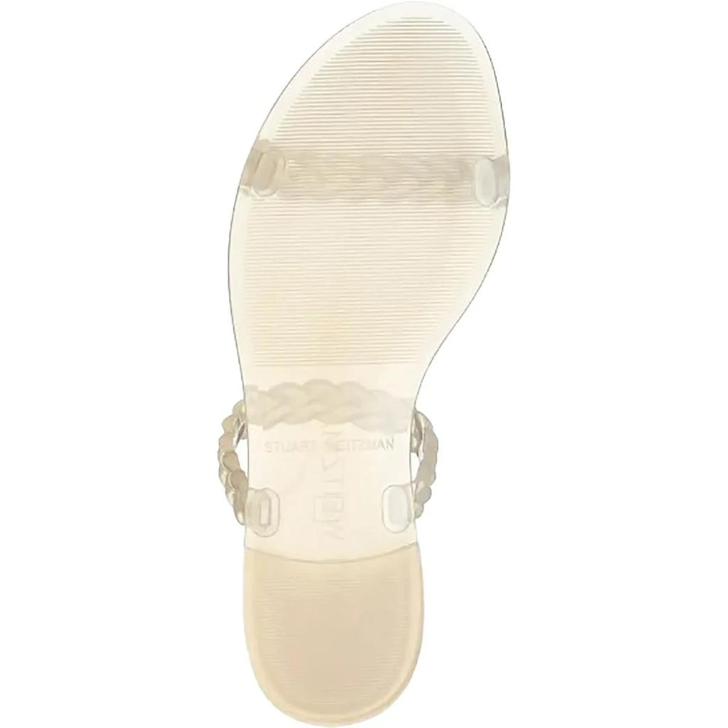 商品Stuart Weitzman|Stuart Weitzman Womens Braida Open Toe Slip On Jelly Sandals,价格¥177,第3张图片详细描述