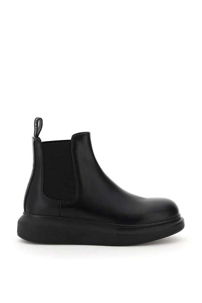 商品Alexander McQueen|Alexander mcqueen leather chelsea boots,价格¥3365,第1张图片