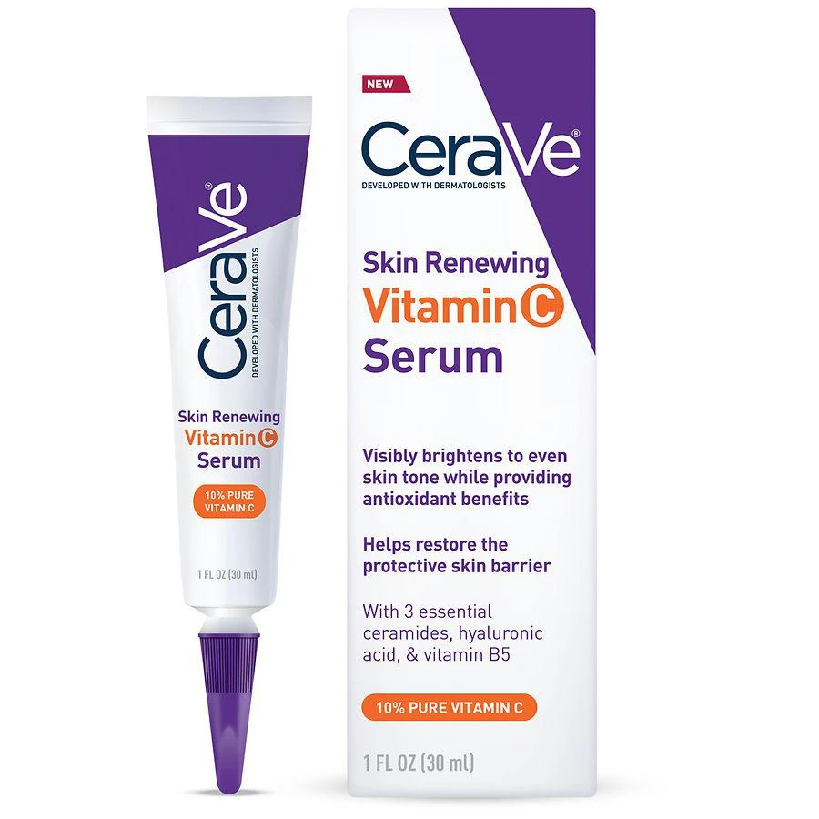 商品CeraVe|Vitamin C Face Serum, Skin Brightening Serum with Hyaluronic Acid,价格¥234,第1张图片