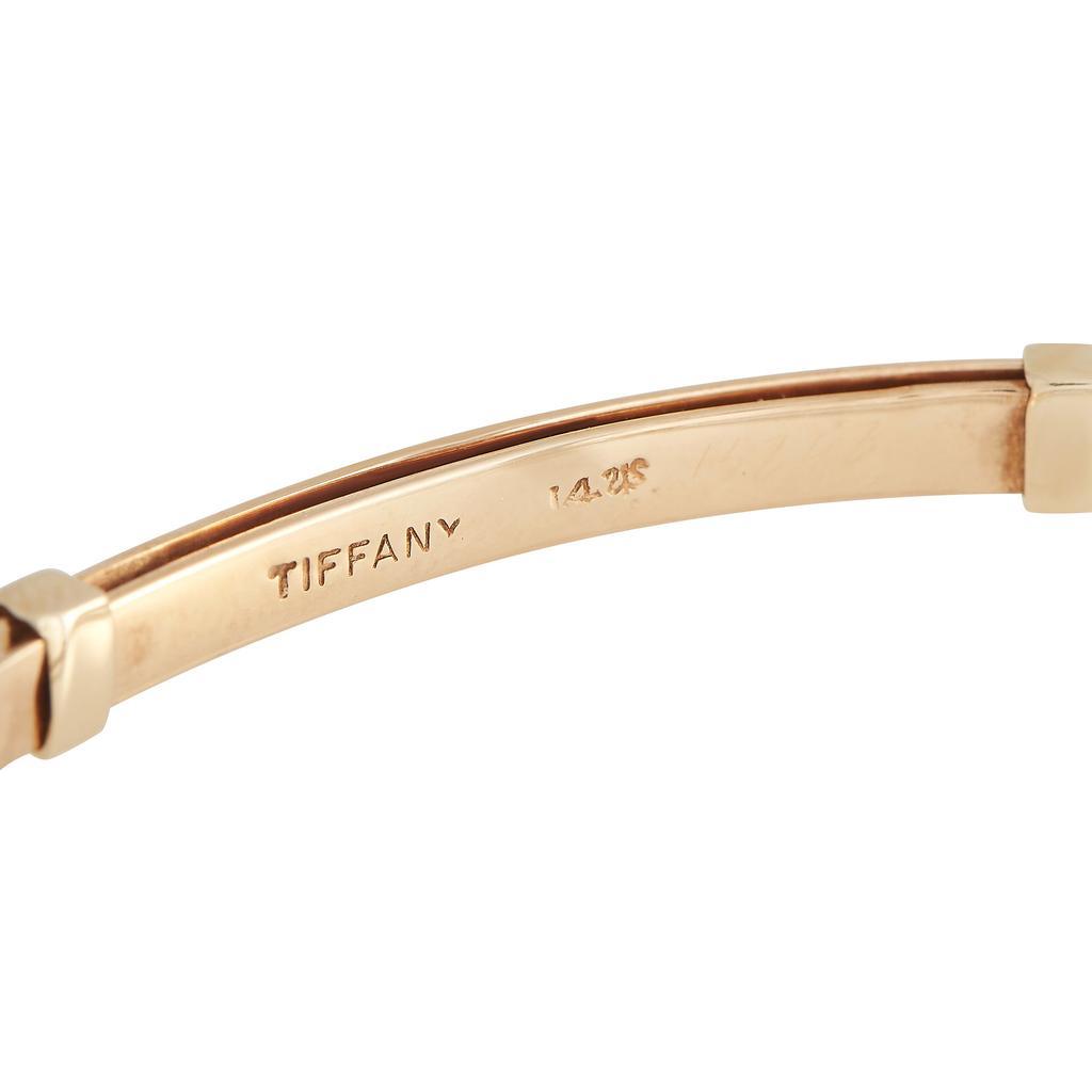 商品[二手商品] Tiffany & Co.|Tiffany & Co. 18K Rose Gold Diamond Bangle Bracelet,价格¥13281,第6张图片详细描述