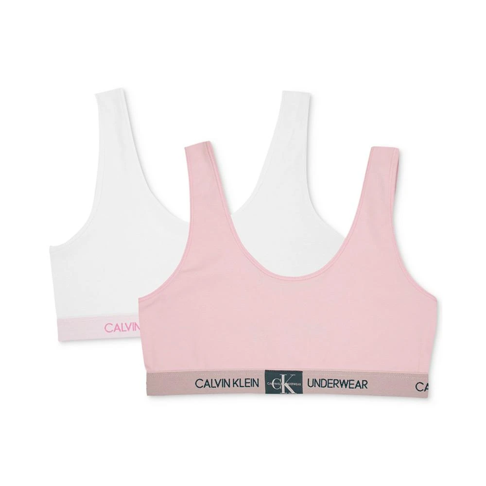 商品Calvin Klein|女大童背心式无痕内衣2件装,价格¥119,第1张图片