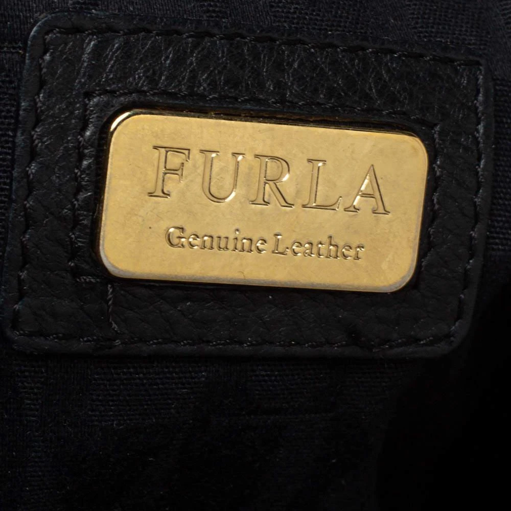 Furla Black Leather Luna Hobo 商品