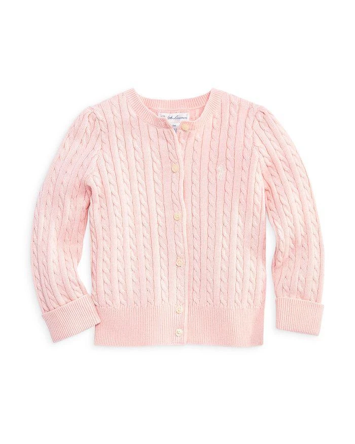 商品Ralph Lauren|Girls' Cable-Knit Cardigan - Baby,价格¥372,第5张图片详细描述
